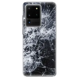 Plastové puzdro iSaprio - Cracked - Samsung Galaxy S20 Ultra