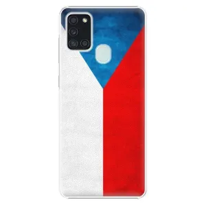 Plastové puzdro iSaprio - Czech Flag - Samsung Galaxy A21s