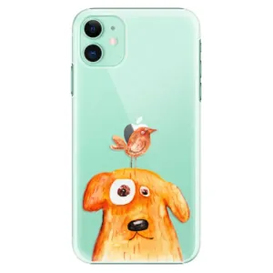 Plastové puzdro iSaprio - Dog And Bird - iPhone 11