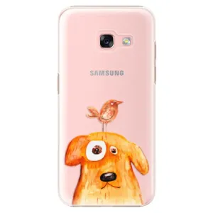 Plastové puzdro iSaprio - Dog And Bird - Samsung Galaxy A3 2017