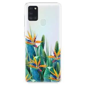 Plastové puzdro iSaprio - Exotic Flowers - Samsung Galaxy A21s