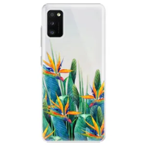 Plastové puzdro iSaprio - Exotic Flowers - Samsung Galaxy A41