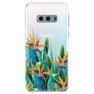 Plastové puzdro iSaprio - Exotic Flowers - Samsung Galaxy S10e