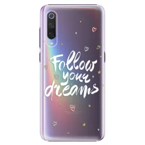Plastové puzdro iSaprio - Follow Your Dreams - white - Xiaomi Mi 9