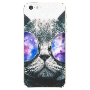 Plastové puzdro iSaprio - Galaxy Cat - iPhone 5/5S/SE