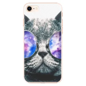 Plastové puzdro iSaprio - Galaxy Cat - iPhone 8