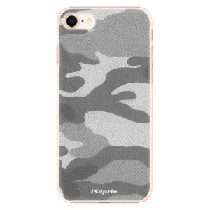 Plastové puzdro iSaprio - Gray Camuflage 02 - iPhone 8