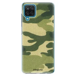 Plastové puzdro iSaprio - Green Camuflage 01 - Samsung Galaxy A12