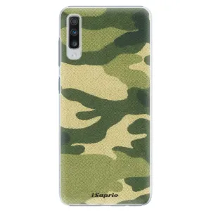 Plastové puzdro iSaprio - Green Camuflage 01 - Samsung Galaxy A70