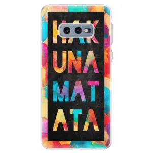 Plastové puzdro iSaprio - Hakuna Matata 01 - Samsung Galaxy S10e