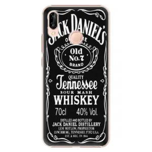 Plastové puzdro iSaprio - Jack Daniels - Huawei P20 Lite
