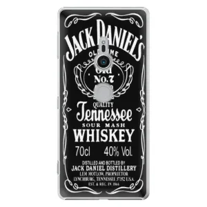 Plastové puzdro iSaprio - Jack Daniels - Sony Xperia XZ2