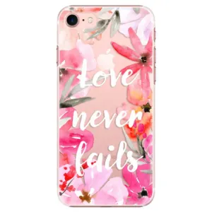 Plastové puzdro iSaprio - Love Never Fails - iPhone 7