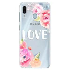 Plastové puzdro iSaprio - Love - Samsung Galaxy A20