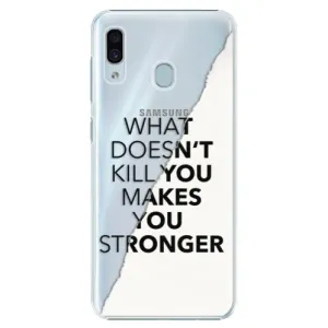 Plastové puzdro iSaprio - Makes You Stronger - Samsung Galaxy A20