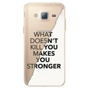 Plastové puzdro iSaprio - Makes You Stronger - Samsung Galaxy J3 2016