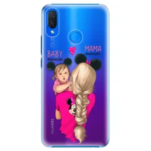 Plastové puzdro iSaprio - Mama Mouse Blond and Girl - Huawei Nova 3i