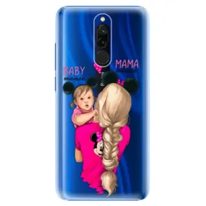 Plastové puzdro iSaprio - Mama Mouse Blond and Girl - Xiaomi Redmi 8