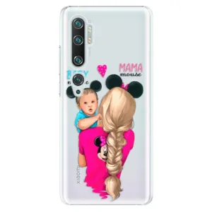 Plastové puzdro iSaprio - Mama Mouse Blonde and Boy - Xiaomi Mi Note 10 / Note 10 Pro