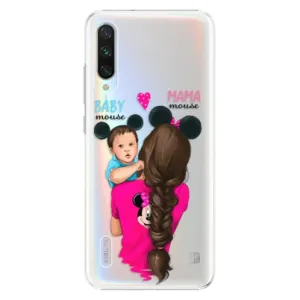 Plastové puzdro iSaprio - Mama Mouse Brunette and Boy - Xiaomi Mi A3