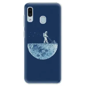 Plastové puzdro iSaprio - Moon 01 - Samsung Galaxy A20