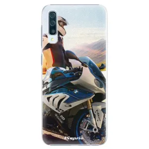 Plastové puzdro iSaprio - Motorcycle 10 - Samsung Galaxy A50