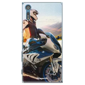 Plastové puzdro iSaprio - Motorcycle 10 - Sony Xperia XZ