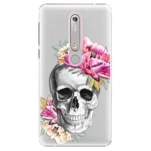 Plastové puzdro iSaprio - Pretty Skull - Nokia 6.1