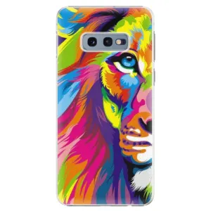 Plastové puzdro iSaprio - Rainbow Lion - Samsung Galaxy S10e