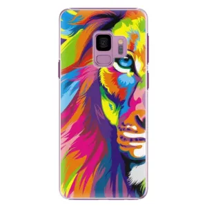 Plastové puzdro iSaprio - Rainbow Lion - Samsung Galaxy S9