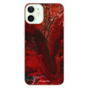 Plastové puzdro iSaprio - RedMarble 17 - iPhone 12