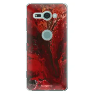 Plastové puzdro iSaprio - RedMarble 17 - Sony Xperia XZ2 Compact