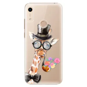 Plastové puzdro iSaprio - Sir Giraffe - Huawei Honor 8A