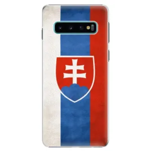 Plastové puzdro iSaprio - Slovakia Flag - Samsung Galaxy S10