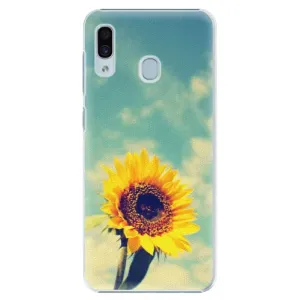 Plastové puzdro iSaprio - Sunflower 01 - Samsung Galaxy A20