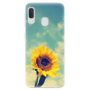 Plastové puzdro iSaprio - Sunflower 01 - Samsung Galaxy A20e