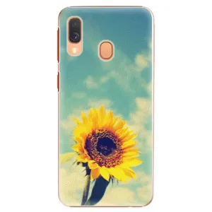 Plastové puzdro iSaprio - Sunflower 01 - Samsung Galaxy A40