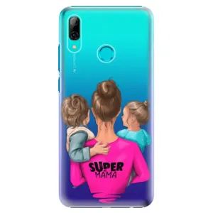 Plastové puzdro iSaprio - Super Mama - Boy and Girl - Huawei P Smart 2019
