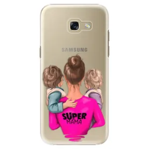 Plastové puzdro iSaprio - Super Mama - Two Boys - Samsung Galaxy A5 2017