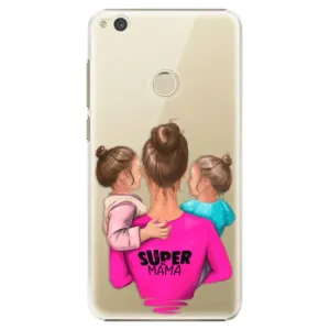 Plastové puzdro iSaprio - Super Mama - Two Girls - Huawei P9 Lite 2017