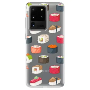 Plastové puzdro iSaprio - Sushi Pattern - Samsung Galaxy S20 Ultra