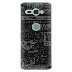 Plastové puzdro iSaprio - Text 01 - Sony Xperia XZ2 Compact