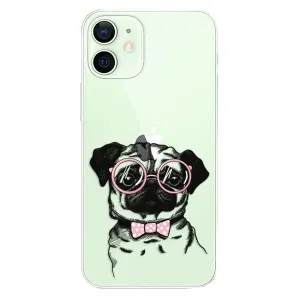 Plastové puzdro iSaprio - The Pug - iPhone 12 mini