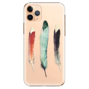 Plastové puzdro iSaprio - Three Feathers - iPhone 11 Pro Max