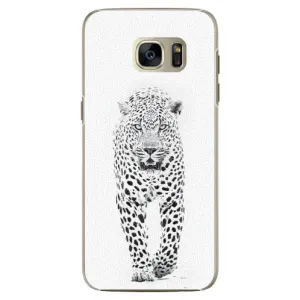 Plastové puzdro iSaprio - White Jaguar - Samsung Galaxy S7