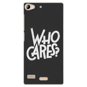 Plastové puzdro iSaprio - Who Cares - Lenovo Vibe X2