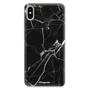Silikónové puzdro iSaprio - Black Marble 18 - iPhone XS Max