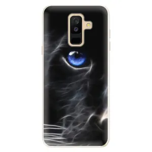 Silikónové puzdro iSaprio - Black Puma - Samsung Galaxy A6+