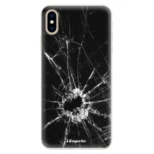 Silikónové puzdro iSaprio - Broken Glass 10 - iPhone XS Max