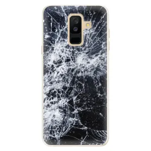 Silikónové puzdro iSaprio - Cracked - Samsung Galaxy A6+